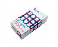 Рукавички вінілові ДОБРА ГОСПОДАРОЧКА стандартні р. L 50 пар/уп. білий+D4